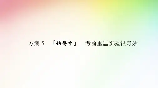高中化学  实验大全