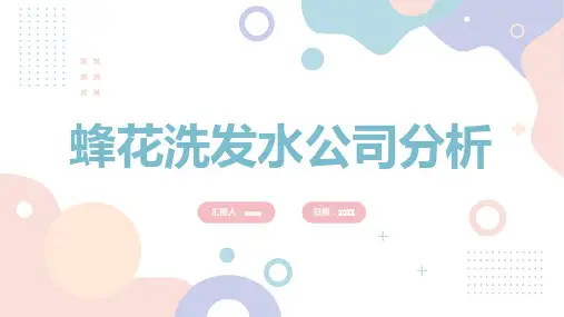 蜂花洗发水公司分析