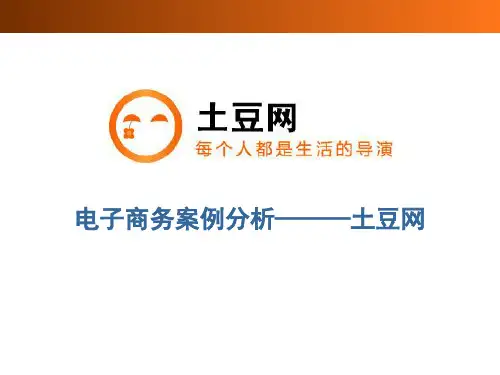 电子商务案例分析之土豆网