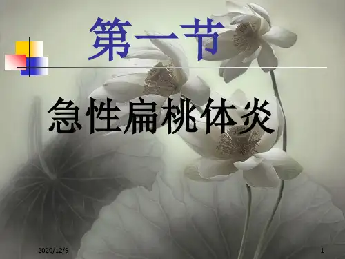 扁桃体炎PPT课件