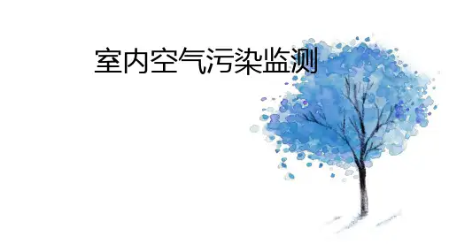 室内空气监测ppt课件