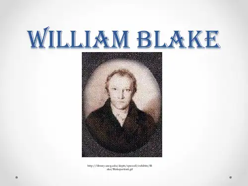 英国文学 William Blake