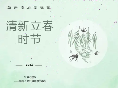 发展心理学课件全