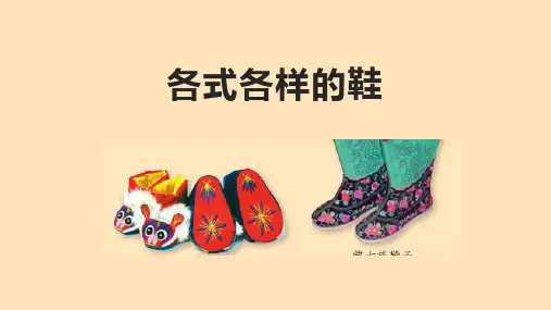《各式各样的鞋》PPT优秀课件