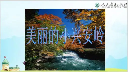 部编教材三年级上册语文《美丽的小兴安岭》完美PPT