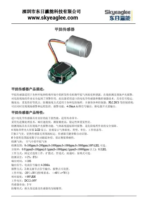 甲烷传感器