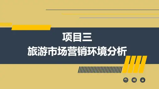 第三章 旅游市场营销环境分析 《旅游市场营销》PPT课件
