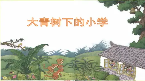 《大青树下的小学》ppt课件
