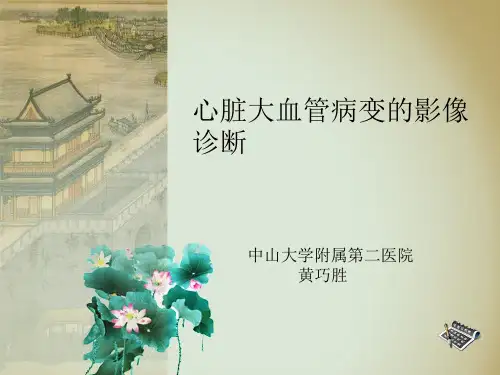 医学影像学课件：循环系统实习二 2
