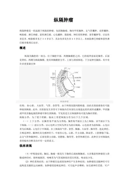 纵隔肿瘤