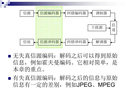 信息论无失真信源编码