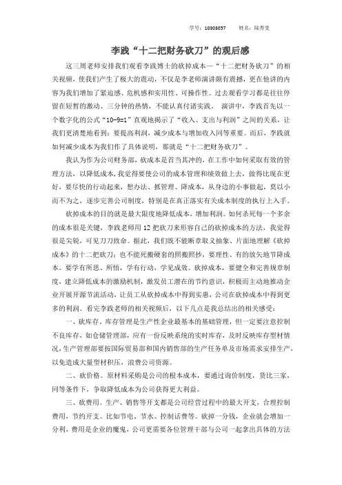 十二把砍刀