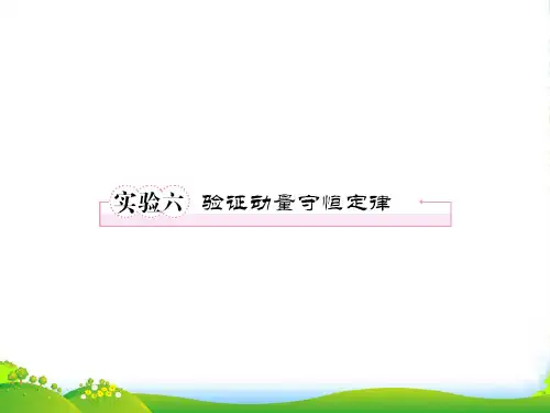高考物理 实验验证动量守恒定律课件