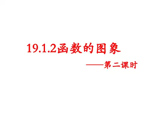19.1.2函数的图像(2)