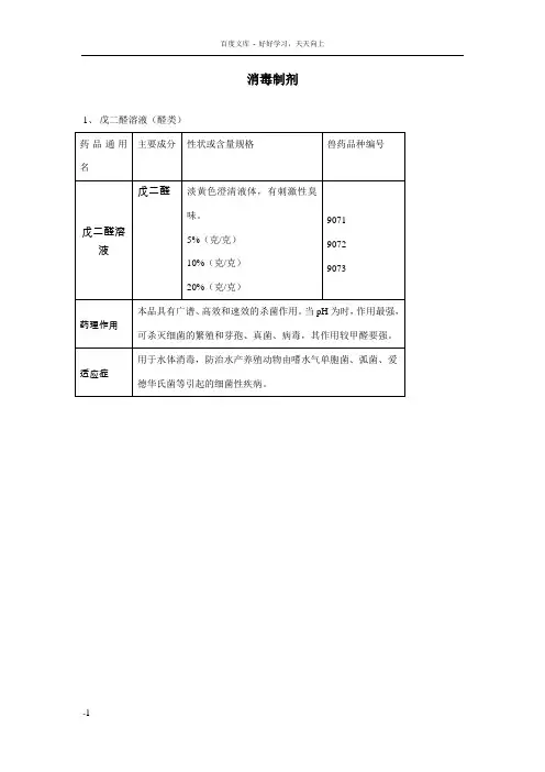 国标渔药及其使用方法消毒药