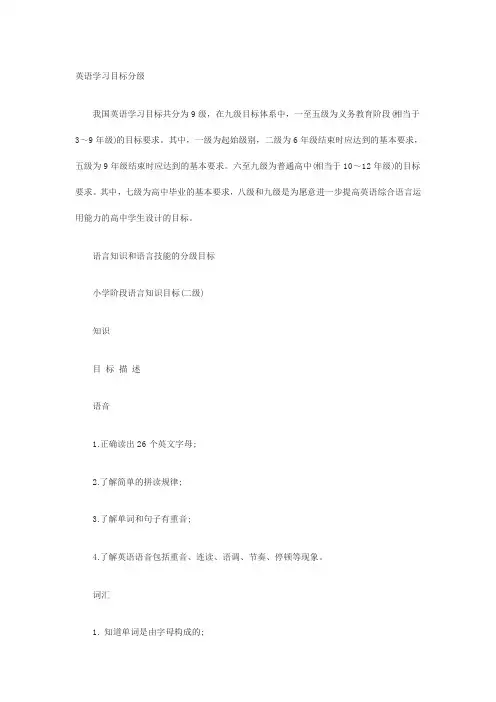 英语课程标准