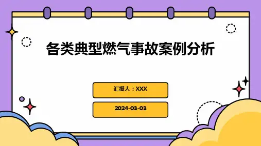 各类典型燃气事故案例分析PPT课件