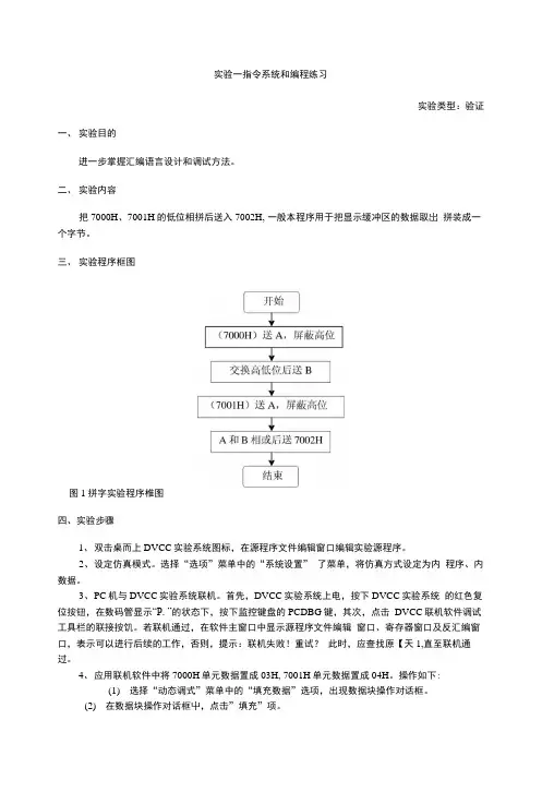 DVCC实验指导书.docx