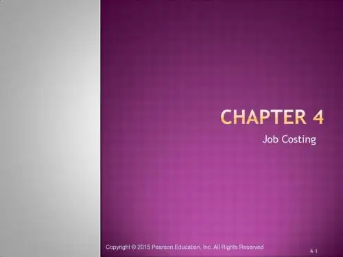 Cost Accounting：A Managerial Emphasis (4)