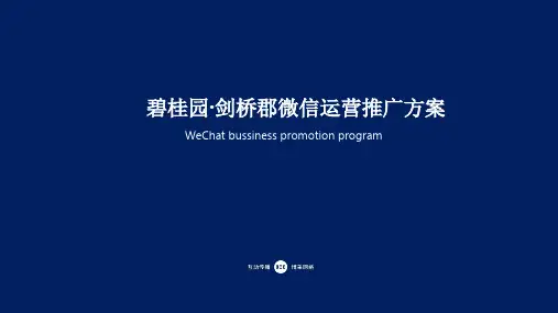 碧桂园剑桥郡ppt课件