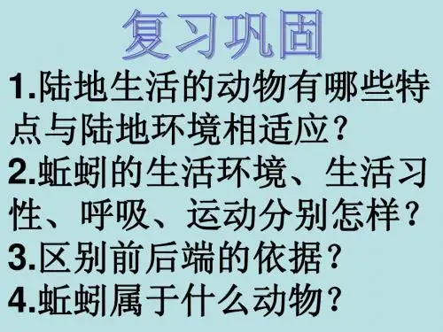 陆地生活的动物-3
