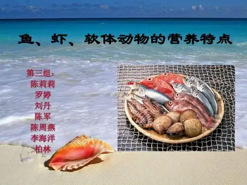 鱼、虾、软体动物的营养特点