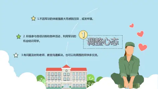 校园军事训练训安全注意事项指南PPT授课课件