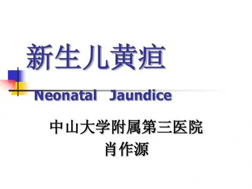 4.新生儿黄疸