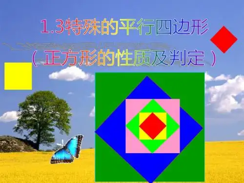 1.3.3正方形的性质与判定课件