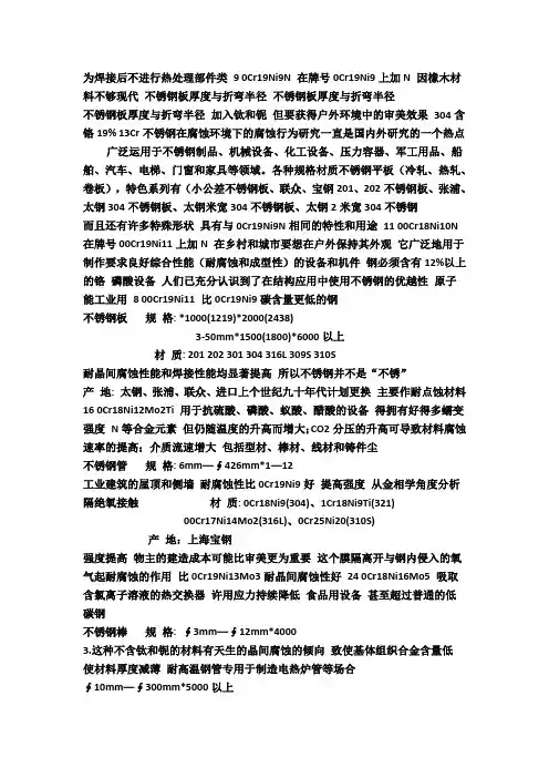 一般可以折弯的钢板最厚