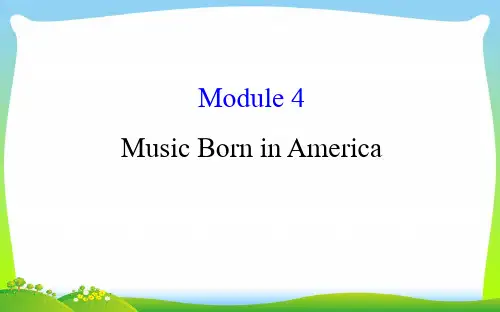 高考英语(外研版)一轮复习课件:选修7+Module+4
