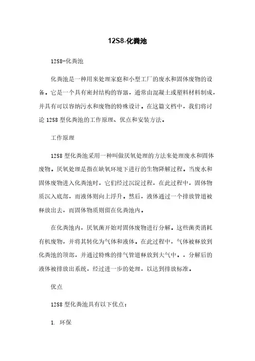 12S8-化粪池