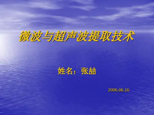 微波和超声波技术