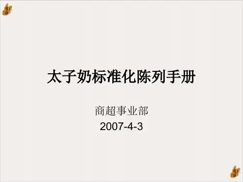 产品标准化陈列手册PPT公开课(39页)