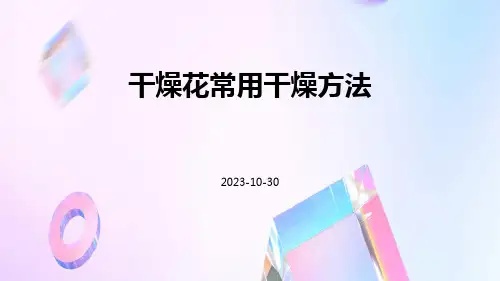 干燥花常用干燥方法
