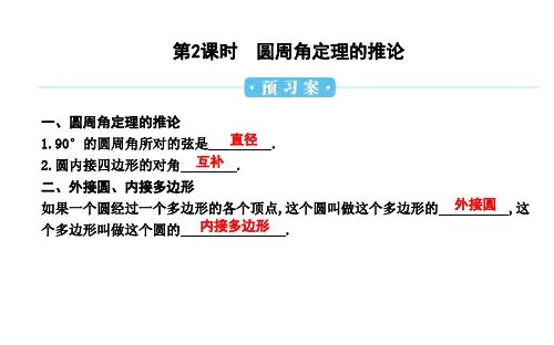 《圆周角定理的推论》课件