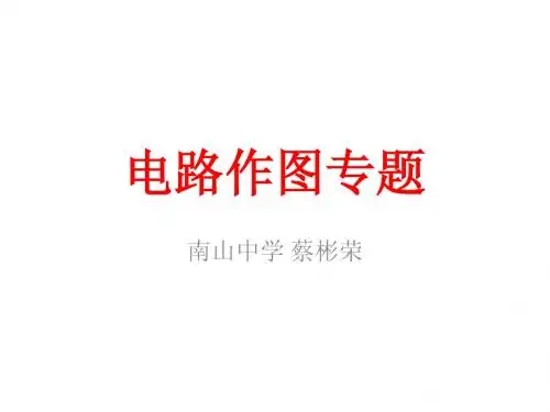 电路作图专题