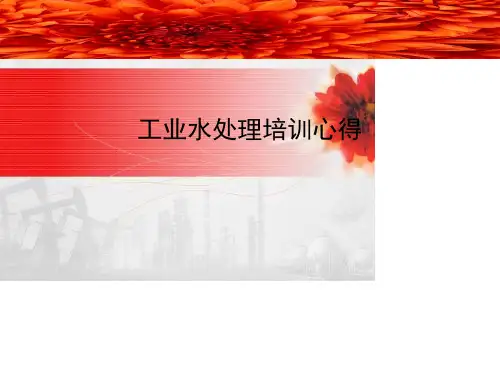 工业水处理培训课件