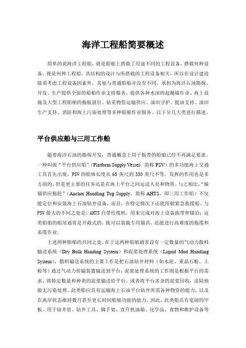 海洋工程船