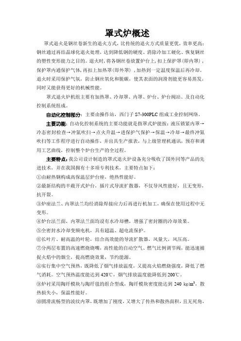 罩式炉概述
