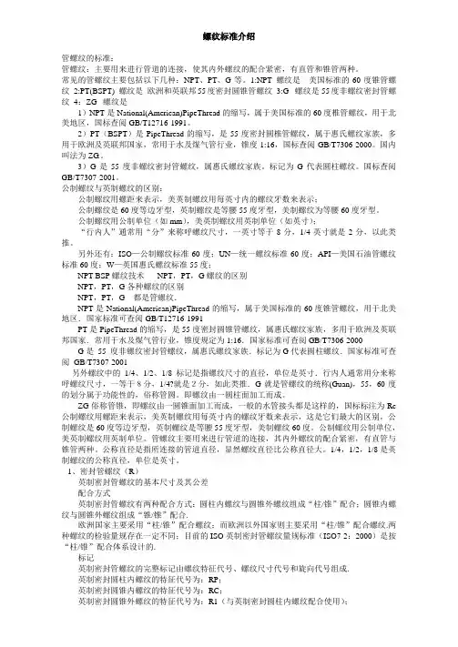 螺纹底孔直径查询尺寸表