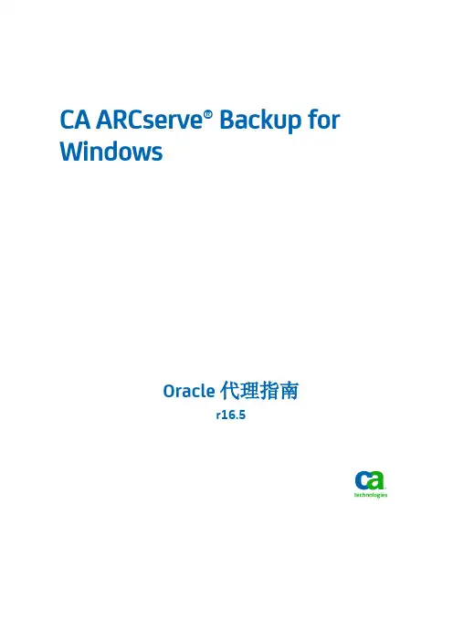 Oracle 代理指南说明书