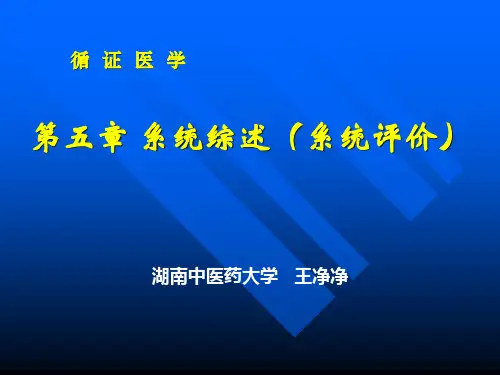 第五章 系统综述