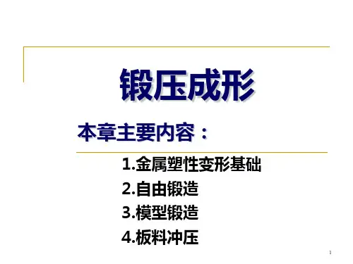 锻压成形