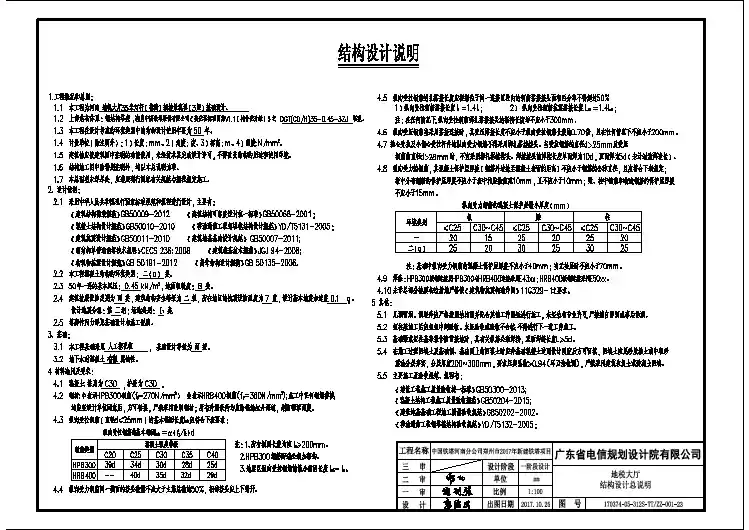 某大厅35米灯杆（花瓣）插接景观塔（3层）基础设计说明