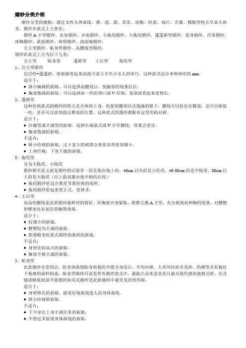 婚纱介绍