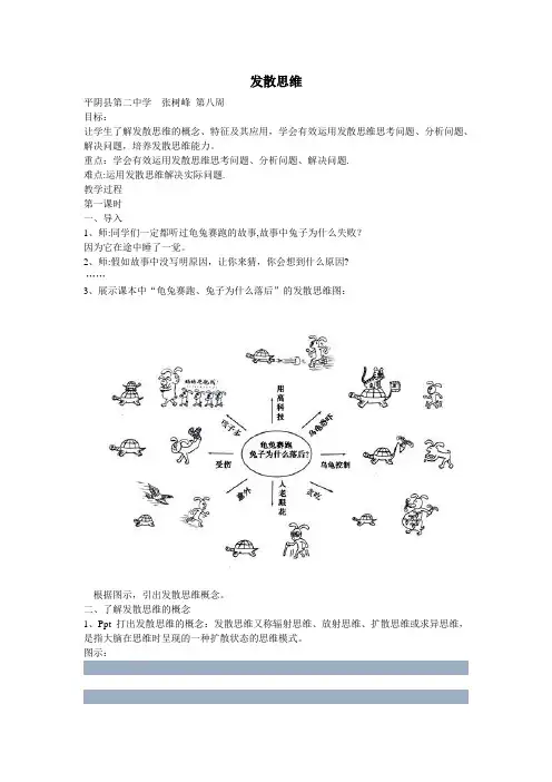 发散思维【范本模板】