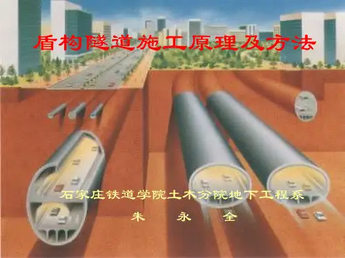盾构隧道施工原理及方法