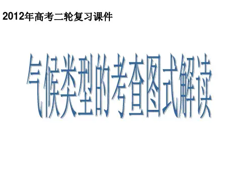 气候类型的考查图式与解读