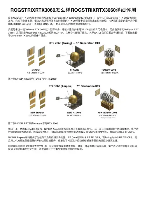 ROGSTRIXRTX3060怎么样ROGSTRIXRTX3060详细评测